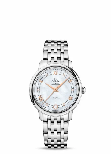 Omega De Ville Prestige Co-Axial 32.7 Stainless Steel / White MOP / Stainless Steel 424.10.33.20.55.002 (42410332055002)